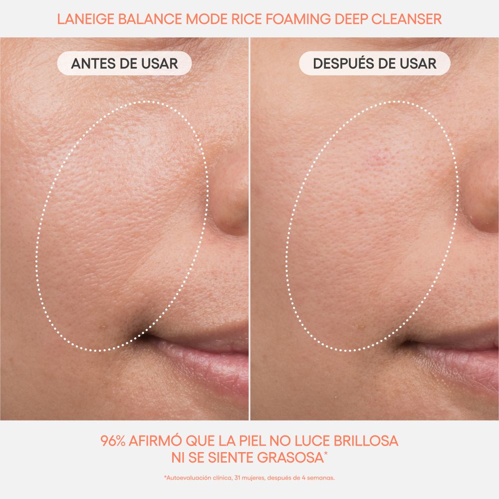 BALANCE MODE RICE FOAMING DEEP GEL CLEANSER (GEL LIMPIADOR ESPUMANTE)